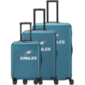 Travelite x NFL 4 wielen Kofferset 3-delig met uitbreidingsplooi grijs