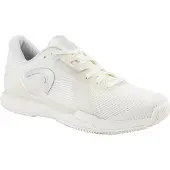 Head Tennisschoen Women Sprint Pro 4.0 Clay Chalk White/Light Grey-Schoenmaat 37