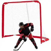 Vevor Straathockeydoel 142 x 113 cm voor straat- en rolhockeytraining