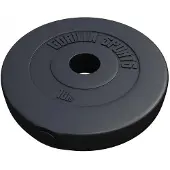 Gorilla Sports Olympische Halterschijf 10 kunststof 50/51 mm