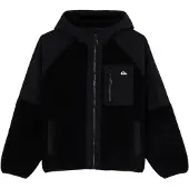 Quiksilver - Kid's Hawkwings - Fleecevest L - 14 Years, zwart
