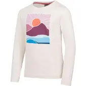 TROLLKIDS - Girl's Falketind Longsleeve - Longsleeve 140, wit