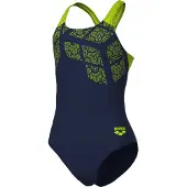 Arena - Girl's Kikko Swimsuit Swim Pro Back - Badpak 152, blauw