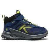 Keen Wandelschoenen Unisex Blauw Textiel | Maat 27/28