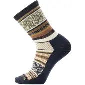Smartwool - Women's Everyday Cozy Fair Isle Sweater Crew Socks - Multifunctionele sokken 46-49, blauw