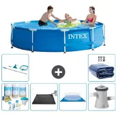 Intex Framezwembad, rond - 305x76 cm - 7-delig, model S20417
