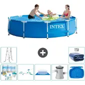 Intex Framezwembad, rond - 305x76 cm - 8-delig, model S20426
