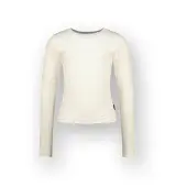 Vingino Meisjes T-shirt Icon rib longsleeve Meisje Wit 140