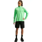 Nike Hardloopshirt Miller Dri-FIT UV - Illusion Green/Zilver