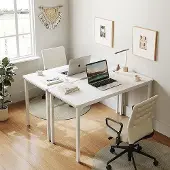 Famanu bureau, 100 x 48 x 75 cm - Modern en robuust
