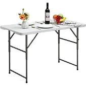 Famanu inklapbaar bureau - 122 cm x 60 cm, ruimtebesparend en modern