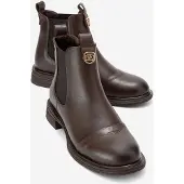 Forever & Always Sidney Leren Chelsea Boot met Gesp