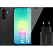 Samsung Galaxy A27 256GB Zwart 5G + Basis Accessoirepakket