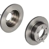 Brembo Remschijf 8950911 achter, volledig, sterk gecarboniseerd, 1 Stuk