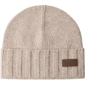 Hackett Heren Kasjmier muts beige (OSFA), Casual HM0400107