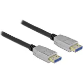 DeLOCK DisplayPort kabel | DP2.1a (10K 60Hz) | UHBR13.5 (54Gbit/s) | metaal | 1 meter