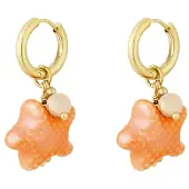 Yehwang Starry Oorbellen oranje