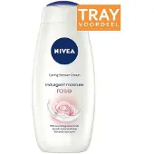 Nivea INDULGENT MOISTURE ROSE SHOWER CREAM DOUCHECREME 24 X 250 ML