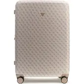 GUESS trolley Latona 28 In 8-Wheeler Exp Bone Logo crème 76cm