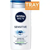 Nivea FOR MEN SENSITIVE SHOWER GEL DOUCHEGEL 24 X 250 ML