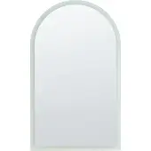 Beliani SUIN - LED-badkamerspiegel - Zilver/Groen - Glas
