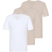 Mey Onderhemd 'Comfort Cotton' beige gemêleerd