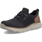 Rieker Herrenschuhe Slipper Schwarz Freizeit