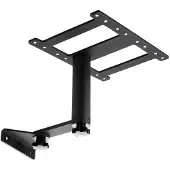 Sotech Tuinligstoel, aanbouwtafel, draaibaar, roestvrij staal 201, zwart