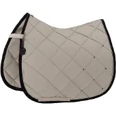 Eskadron Zadeldek Silk Contrast Diamond Platinum 26/27 Full Pale grey