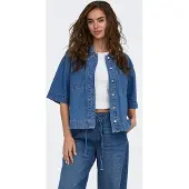 ONLY Blouse 'ONLCleo' blauw denim