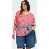 ONLY Carviwi Blouse Dames Rood 52