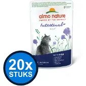 Almo Nature 20x Holistic - Kattenvoer Natvoer Maaltijdzakje - Sensitive - Vis - 70g