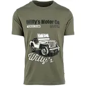 Fostex T-shirt Willy's 1941 Legend Groen XXL