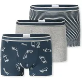 Schiesser Onderbroek ' 95/5 Multi ' crème / donkerblauw / grijs gemêleerd