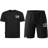 True Rise Zomerset icon oversized t-shirt en short