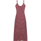 Superdry Jurk bordeaux / wit