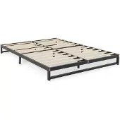 Idimex MITI-futonbed van metaal, 140 x 190 cm – zwart