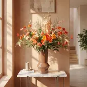 Maxifleur Kunstplanten Kunstboeket Dolly Brentwood 100cm