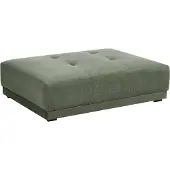 Beliani TORPO - Ottomaan - Groen - Polyester