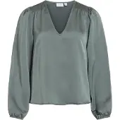 Vila Blouse 'VIEllette' pastelgroen