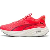 Puma Magnify NITRO 3 hardloopschoenen Rood Wit AW26, Maat 45 - EUR