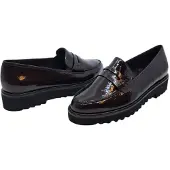 Paul green 2694-130 Sportlack Moro | Lederen dames mocassin