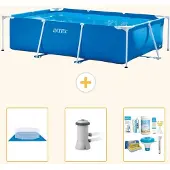 Intex Rechthoekig zwembad - 300x200x75 cm - 4-delig - Model S21256
