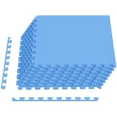 vidaXL - Vloermatten - 24 - st - Blauw - 8,64 - m² - EVA - Schuim