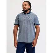 Jack & Jones Plus Size Polo Shirt EU5XL US3XL Blauw