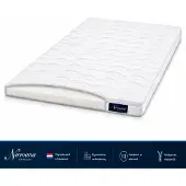Nirwana bedden Nirwana Koudschuim Topdekmatras 150x220 - 7 cm - HR Koudschuim - Ergonomische Ondersteuning - Luxe Afritsbare Hoes - Geproduceerd in Nederland