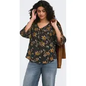 ONLY Carcamille Blouse Dames Zwart 52