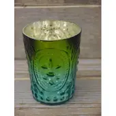 Sense Waxine lichthouder - theelichthouder turquoise - kaarsenhouder - sfeerlicht *3 STUKS*