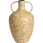 Light & Living Sfeervolle bruine bamboe vaas Cabra