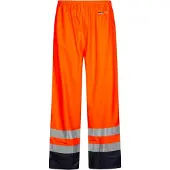 Lyngsøe Rainwear Lr3052 Regenbroek Hi-vis Waterdicht Winddicht | Maat: S